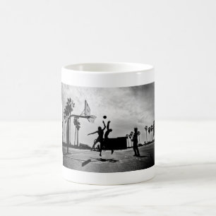 BASKETBALL VENICE BEACH COFFEE MUG