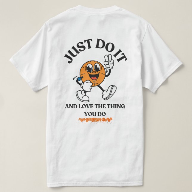 Basketball Vibes T-shirt (Design Back)