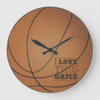 Basketball Wall Clock