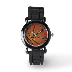 BASKETBALL WATCH, Personalised Basketball Gifts Watch