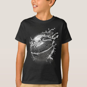 Basketball Watercolor Basketball Lover Artwork Spl T-Shirt