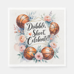 Basketball Wedding themed Napkin