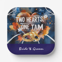 Basketball wedding themed