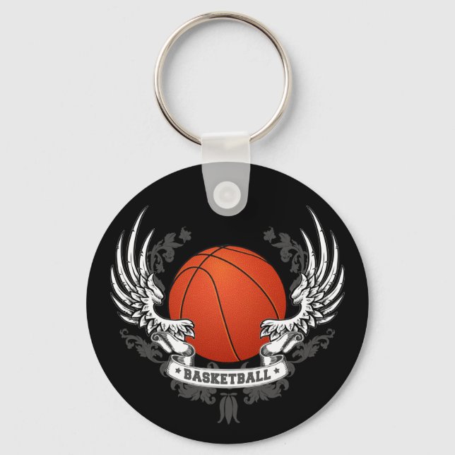 Basketball Wings Keychain (Front)