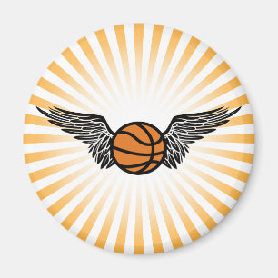 basketball wings magnet