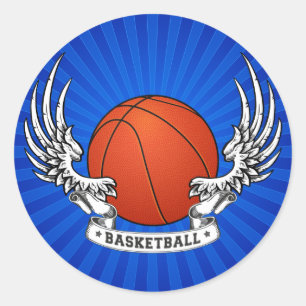 Basketball Wings Sticker