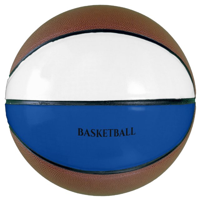 Basketball with custom name. (Front)