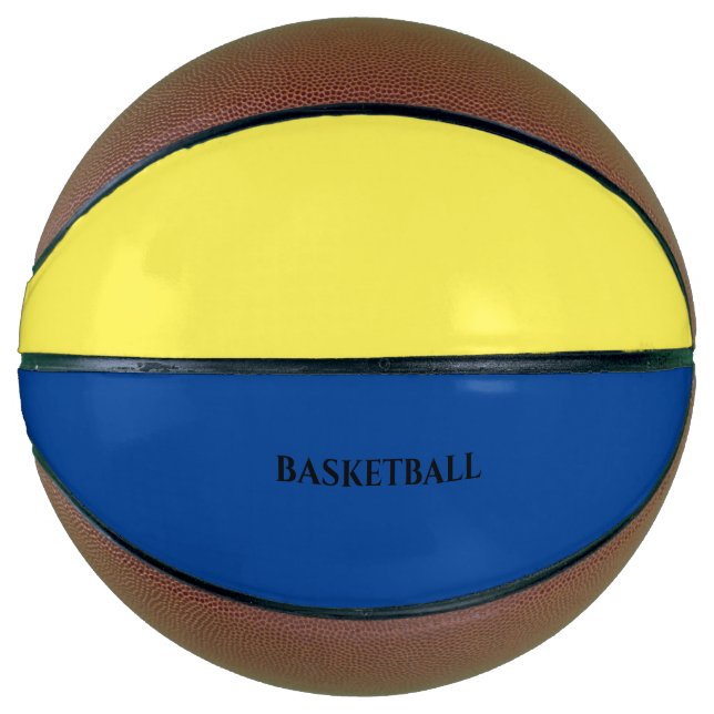 Basketball with custom name. (Front)