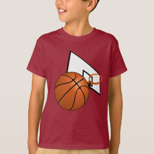 Basketball with Hoop T-Shirt