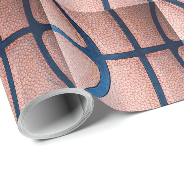 Basketball Wrapping Paper (Roll Corner)