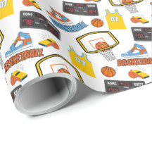 Basketball Wrapping Paper