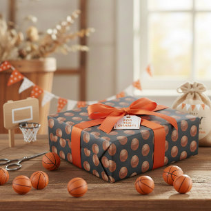 Basketball Wrapping Paper