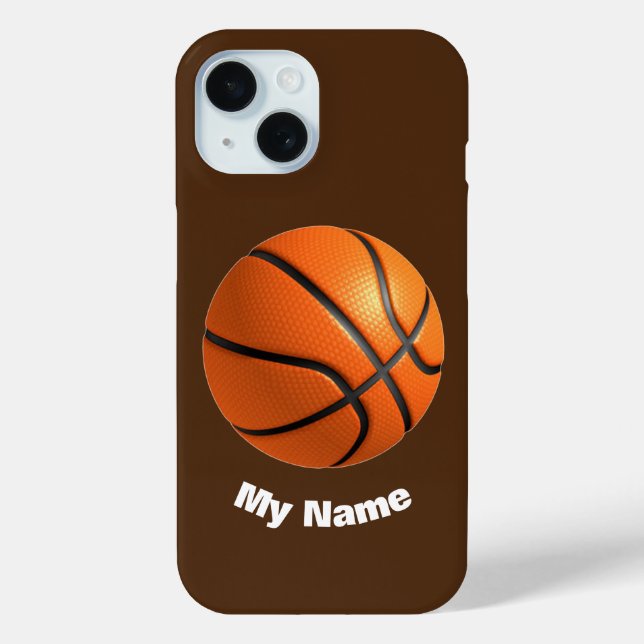 Basketball Your Name Case-Mate iPhone Case (Back)