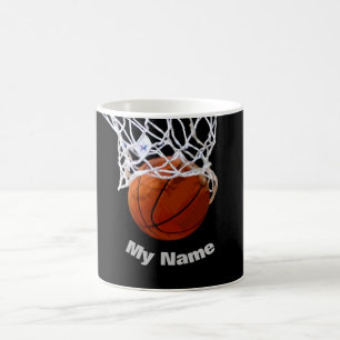 Basketball Your Name Coffee Mug