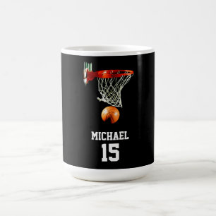 Basketball Your Name Coffee Mug