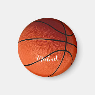 Basketball Your Name Custom Magnet