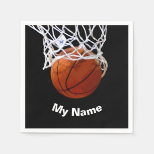 Basketball Your Name Custom Napkin