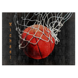 Basketball Your Name Cutting Board