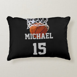 Basketball Your Name Decorative Cushion
