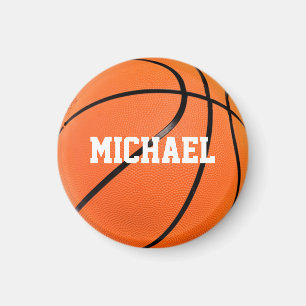 Basketball Your Name Magnet