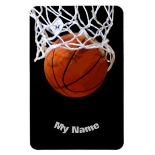 Basketball Your Name Magnet