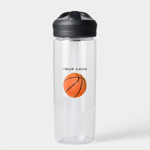 Basketball Your Name Water Bottle