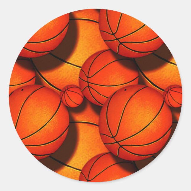 Basketballs Stickers (Front)