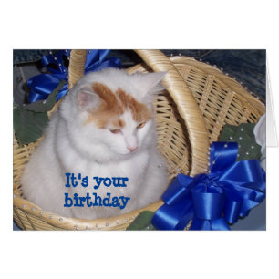 BASKETFUL OF **PURRRFECT** BIRTHDAY WISHES
