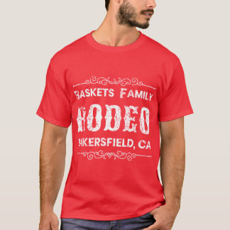 Baskets Family Rodeo Bakersfield CA retro T-Shirt