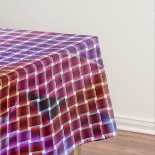Baskets style on tones of dark pink, lilac, purple tablecloth