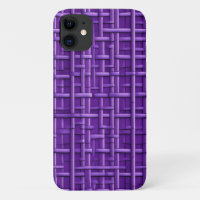 basketweave pattern in regal purple