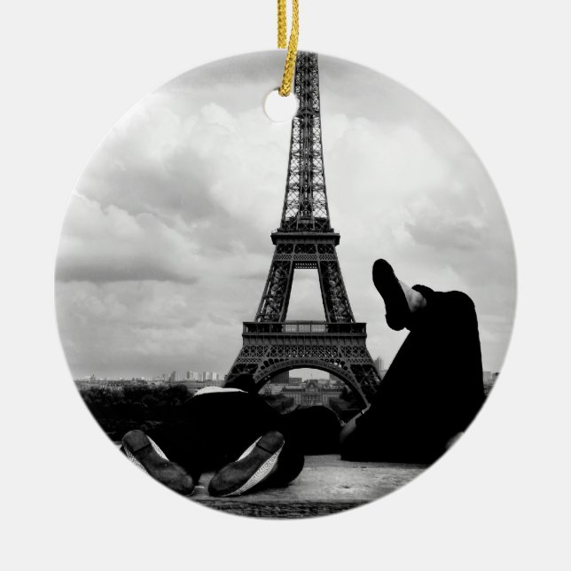 Basking Ceramic Tree Decoration (Front)