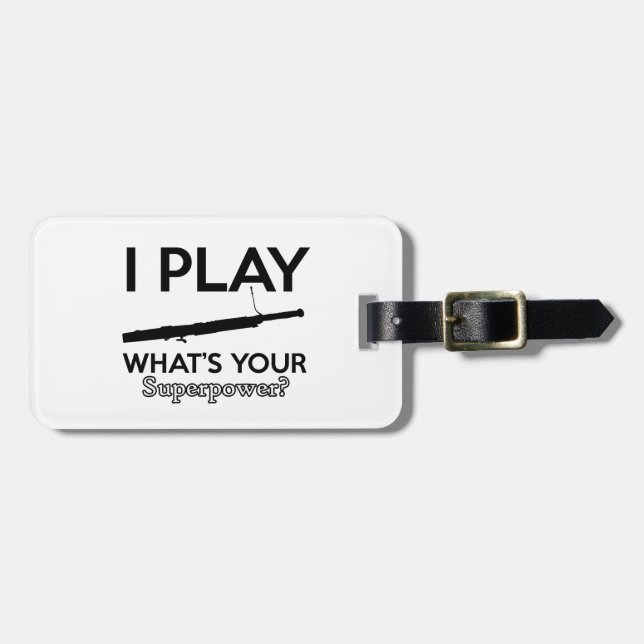 basoon luggage tag (Front Horizontal)