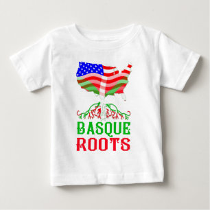 Basque American Roots Baby T-Shirt
