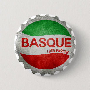 Basque Bayonne Euskadi 6 Cm Round Badge