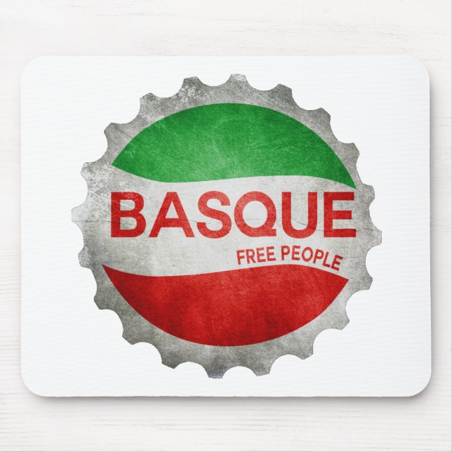 Basque Bayonne Euskadi Mouse Mat (Front)