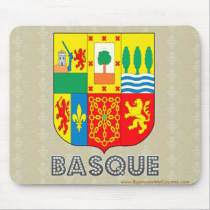 Basque Coat of Arms Mouse Mat
