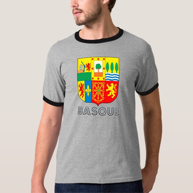 Basque Coat of Arms T-Shirt (Front)