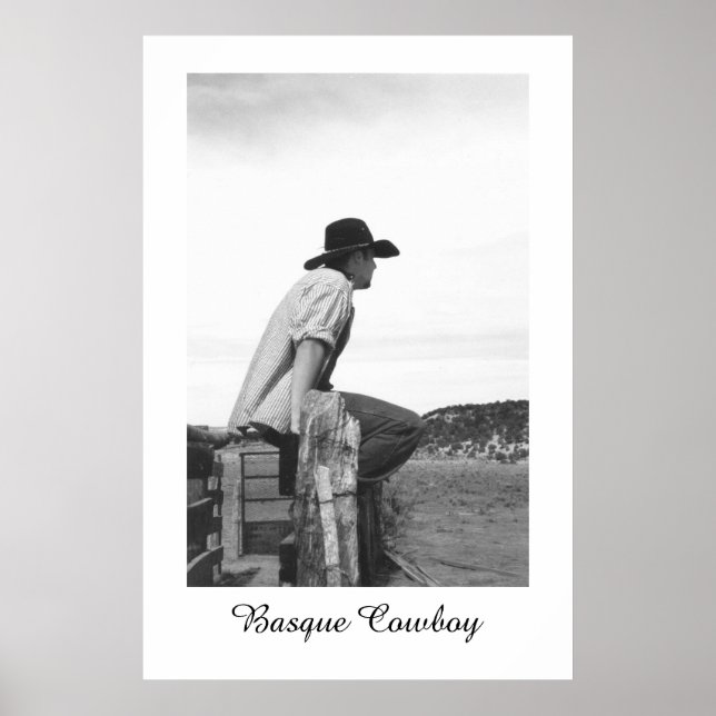 Basque Cowboy Poster (Front)