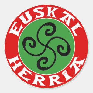 Basque cross Sticker