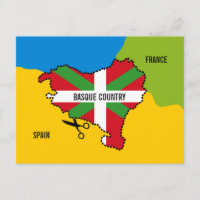 Basque flag Ikurriña, Basque Country independence,