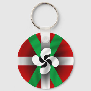 Basque Flag Keychain