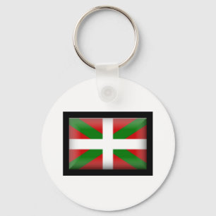 Basque Flag   País Vasco Key Ring