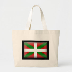 Basque Flag   País Vasco Large Tote Bag