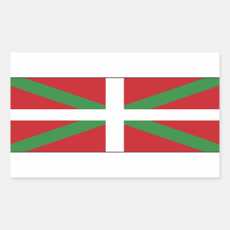 Basque Flag Spain Rectangular Sticker