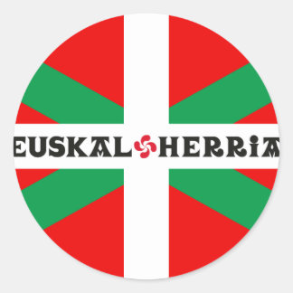Basque Flag sticker "Ikkurina"