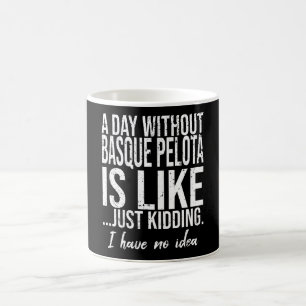 Basque Pelota funny sports gift Coffee Mug