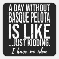 Basque Pelota funny sports gift