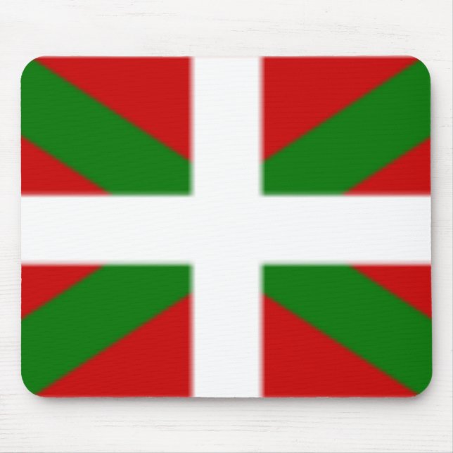 Basque Region Flag Mousepad (Front)