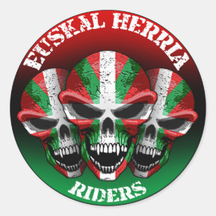 Basque Rider Sticker